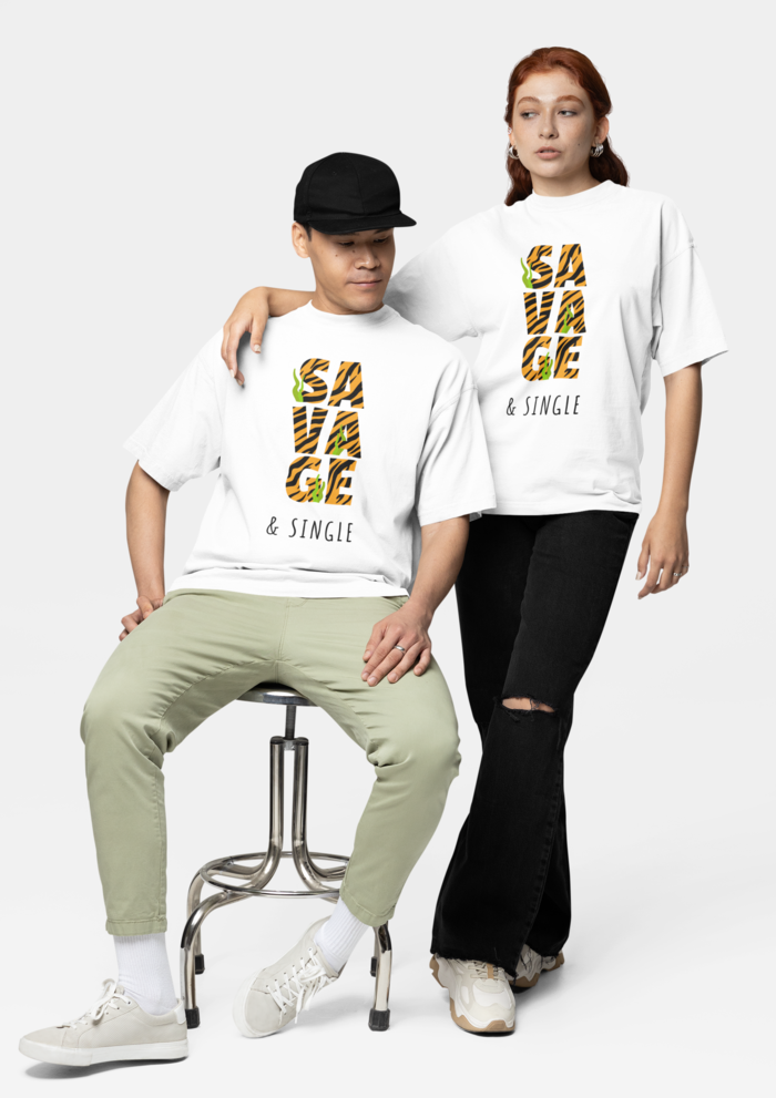 Savage graphic printed Oversized tshirt