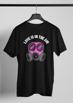 Valentines day Love is in the air graphic printed Round Neck tshirt