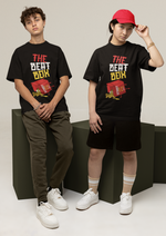 The beat box graphic printed Oversized tshirt