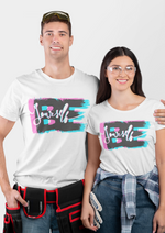 Be yourself graphic printed round neck tshirt