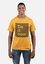 Do it now graphic printed round neck tshirt