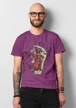 Pro graphic printed round neck tshirt