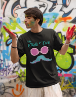 Unisex Black the holi crew printed tshirt