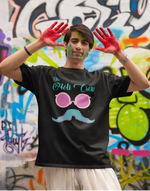 Unisex Black the holi crew printed tshirt