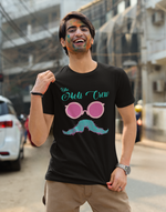 Unisex Black the holi crew printed tshirt
