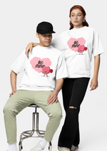 Valentine's day Be mine graphic printed Oversized tshirt