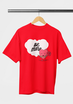 Valentine's day Be mine graphic printed Oversized tshirt