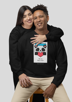 Valentines day I like you beary much graphic printed Sweatshirt