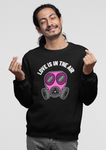 Valentines day Love is in the air graphic printed Sweatshirt