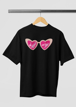 Valentines day We loved each other graphic printed Oversized tshirt