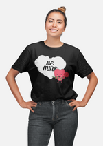 Valentine's day Be mine graphic printed Oversized tshirt