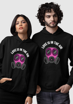 Valentines day Love is in the air graphic printed Hoodie