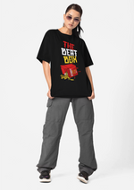 The beat box graphic printed Oversized tshirt