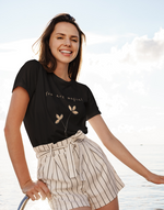 Women's Black You are Magical graphic printed tshirt
