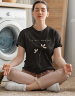 Women's Black You are Magical graphic printed tshirt