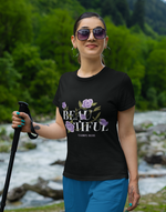 Women's Black be Beautiful graphic printed tshirt