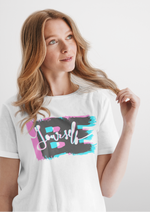 Be yourself graphic printed round neck tshirt