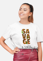 Savage graphic printed Oversized tshirt